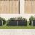 Strat înălțat grădină, antracit, 160x80x45 cm, oțel galvanizat GartenMobel Dekor