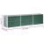 Strat înălțat de grădină verde 240 x 40 x 45 cm oțel galvanizat GartenMobel Dekor