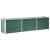 Strat înălțat de grădină verde 240 x 40 x 45 cm oțel galvanizat GartenMobel Dekor