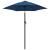 Umbrelă de soare, albastru, 200 x 224 cm, aluminiu GartenMobel Dekor