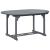 Set mobilier de exterior, 7 piese, gri, lemn masiv de acacia  GartenMobel Dekor