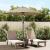 Umbrelă soare de exterior, stâlp aluminiu, gri taupe, 270 cm GartenMobel Dekor