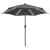 Umbrelă de soare cu LED-uri, stâlp aluminiu, antracit, 300 cm GartenMobel Dekor