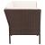 Set mobilier de grădină cu perne, 8 piese, maro, poliratan GartenMobel Dekor