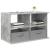 Suport pentru TV cu sertar Gri din beton 79 x 40 x 48 cm GartenMobel Dekor