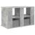 Suport pentru TV cu sertar Gri din beton 79 x 40 x 48 cm GartenMobel Dekor