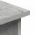 Suport pentru TV cu sertar Gri din beton 79 x 40 x 48 cm GartenMobel Dekor