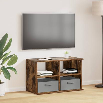 Suport pentru TV cu sertar Stejar fumuriu 79 x 40 x 48 cm GartenMobel Dekor