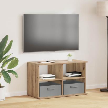 Suport pentru TV cu sertar Stejar Artizanal 79 x 40 x 48 cm GartenMobel Dekor