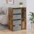 Bufet cu sertar Stejar fumuriu 60 x 33,5 x 84 cm GartenMobel Dekor