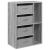 Bufet cu sertar Gri Sonoma 60 x 33,5 x 84 cm GartenMobel Dekor
