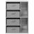 Bufet cu sertar Gri Sonoma 60 x 33,5 x 84 cm GartenMobel Dekor