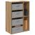 Bufet cu sertar Stejar Artizanal 60 x 33,5 x 84 cm GartenMobel Dekor