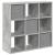 Bufet cu sertar Gri din beton 73,5 x 24 x 69,5 cm GartenMobel Dekor
