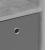Bufet cu sertar Gri din beton 102 x 31 x 99,5 cm GartenMobel Dekor