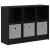 Bufet cu sertar Stejar Negru 73,5 x 22,5 x 53,5 cm GartenMobel Dekor