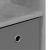 Bufet cu sertar Gri din beton 73,5 x 22,5 x 53,5 cm GartenMobel Dekor