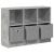Bufet cu sertar Gri din beton 73,5 x 22,5 x 53,5 cm GartenMobel Dekor
