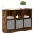 Bufet cu sertar Stejar fumuriu 73,5 x 22,5 x 53,5 cm GartenMobel Dekor