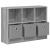 Bufet cu sertar Gri Sonoma 73,5 x 22,5 x 53,5 cm GartenMobel Dekor