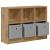 Bufet cu sertar Stejar Artizanal 73,5 x 22,5 x 53,5 cm GartenMobel Dekor