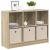 Bufet cu sertar Stejar Sonoma 88,5 x 27,5 x 63,5 cm GartenMobel Dekor
