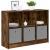 Bufet cu sertar Stejar fumuriu 88,5 x 27,5 x 63,5 cm GartenMobel Dekor