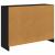 Bufet cu sertar Stejar Negru 102 x 32 x 73,5 cm GartenMobel Dekor