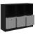 Bufet cu sertar Stejar Negru 102 x 32 x 73,5 cm GartenMobel Dekor