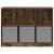 Bufet cu sertar Stejar fumuriu 102 x 32 x 73,5 cm GartenMobel Dekor