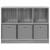 Bufet cu sertar Gri Sonoma 102 x 32 x 73,5 cm GartenMobel Dekor