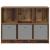 Bufet cu sertar Lemn vechi 102 x 32 x 73,5 cm GartenMobel Dekor