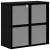 Bufet cu sertar Stejar Negru 49,5 x 22 x 47 cm GartenMobel Dekor