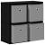 Bufet cu sertar Stejar Negru 49,5 x 22 x 47 cm GartenMobel Dekor