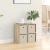 Bufet cu sertar Stejar Sonoma 49,5 x 22 x 47 cm GartenMobel Dekor