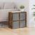 Bufet cu sertar Stejar fumuriu 49,5 x 22 x 47 cm GartenMobel Dekor