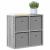 Bufet cu sertar Gri Sonoma 49,5 x 22 x 47 cm GartenMobel Dekor