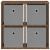 Bufet cu sertar Lemn vechi 49,5 x 22 x 47 cm GartenMobel Dekor