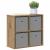 Bufet cu sertar Stejar Artizanal 49,5 x 22 x 47 cm GartenMobel Dekor