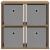 Bufet cu sertar Stejar Artizanal 49,5 x 22 x 47 cm GartenMobel Dekor