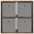 Bufet cu sertar Stejar fumuriu 59,5 x 27 x 57 cm GartenMobel Dekor
