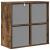 Bufet cu sertar Stejar fumuriu 59,5 x 27 x 57 cm GartenMobel Dekor