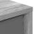 Bufet cu sertar Gri Sonoma 59,5 x 27 x 57 cm GartenMobel Dekor