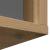 Bufet cu sertar Stejar Artizanal 59,5 x 27 x 57 cm GartenMobel Dekor
