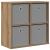 Bufet cu sertar Stejar Artizanal 59,5 x 27 x 57 cm GartenMobel Dekor