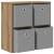 Bufet cu sertar Stejar Artizanal 59,5 x 27 x 57 cm GartenMobel Dekor