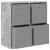 Bufet cu sertar Gri din beton 68,5 x 32 x 67 cm GartenMobel Dekor
