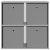 Bufet cu sertar Gri Sonoma 68,5 x 32 x 67 cm GartenMobel Dekor