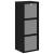 Bufet cu sertar Stejar Negru 25,5 x 22 x 69,5 cm GartenMobel Dekor