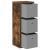 Bufet cu sertar Stejar fumuriu 25,5 x 22 x 69,5 cm GartenMobel Dekor